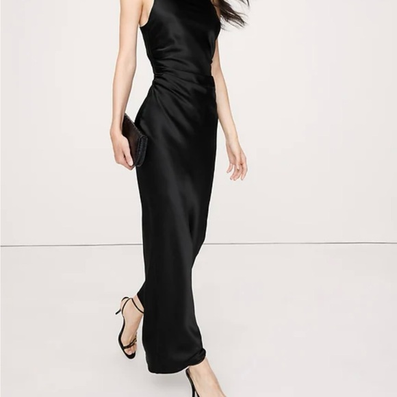 Banana Republic Dresses & Skirts - Banana Republic Silk Cowl Neck Gown